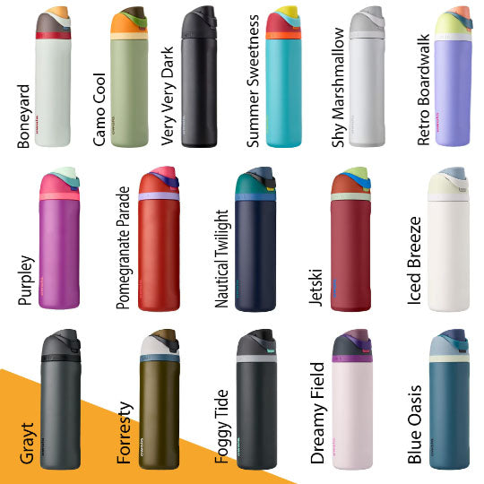 24oz Owala Insulated Water Bottles, Personlized Stainless Steel Water Bottle, Laser Engrave Custom Water Bottle with Straw for Sports