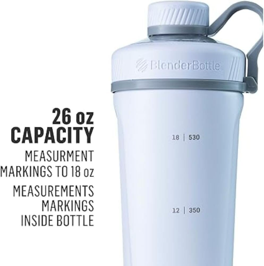 26oz Thermal Blender Bottle, Radian Shaker Cup, Double Walled 304,Personalized Stainless Steel Bottle, Laser Engrave Vacuum Flask