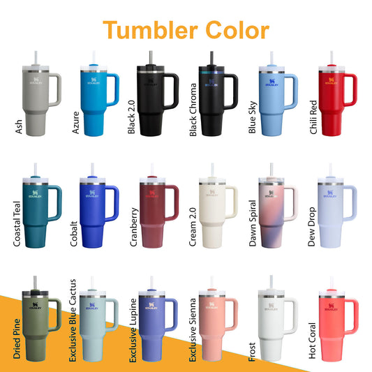 Stanley Quencher 30oz Tumbler,Personalized Stainless Steel Travel Cup, Custom Tumbler with Lid, Laser Engraved Tumbler,Hydration, Camping.
