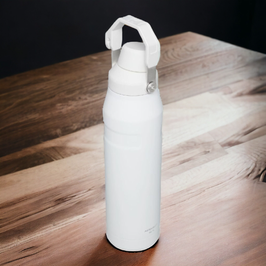 36oz Stanley Ice Flow Fast Flow Bottle, Personalized Stainless Steel Water Bottle,Laser Engraved Bottle with Integrated cap holder and Lid