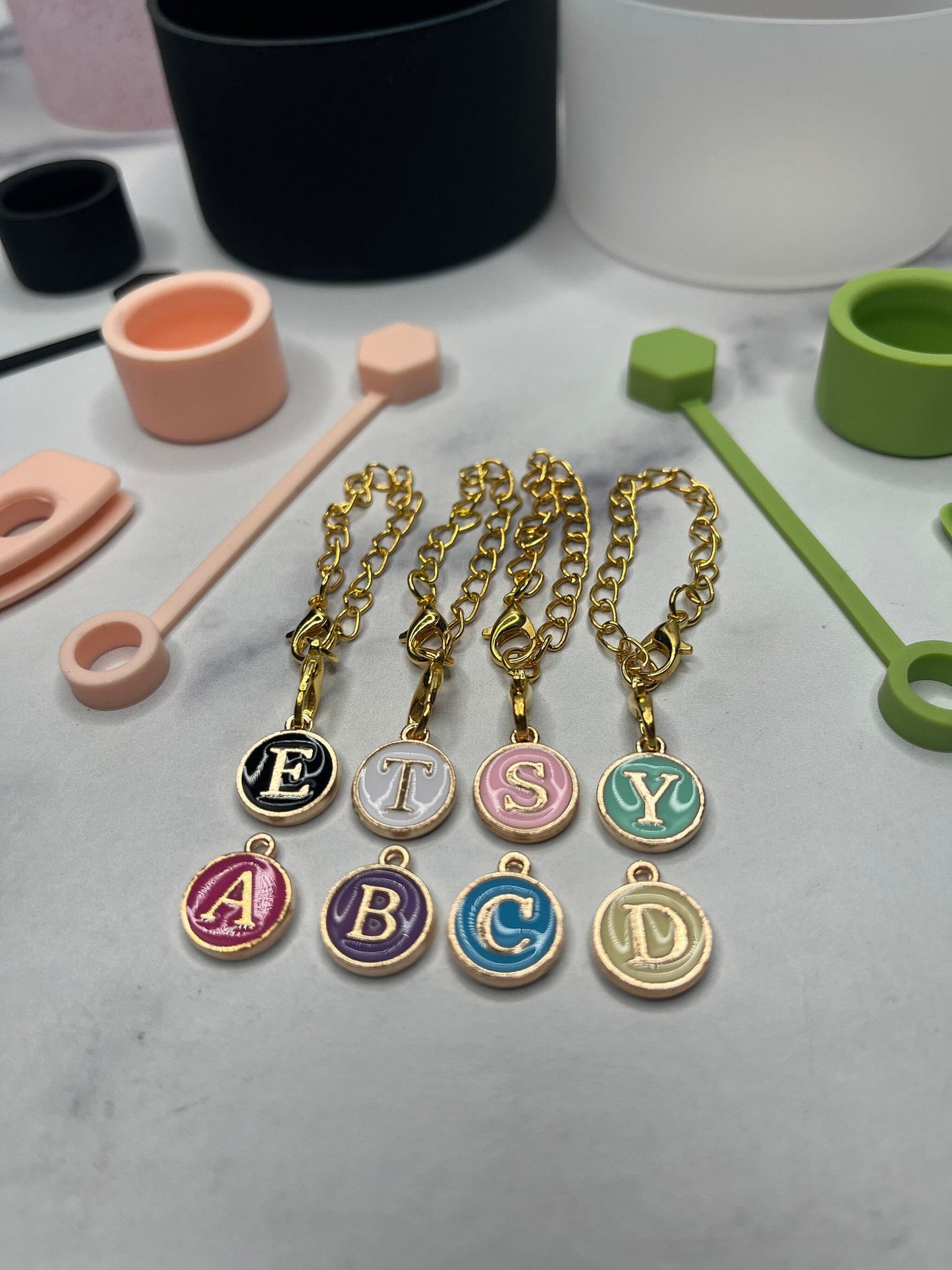 All Stanley Tumbler Accessories | Personalized Boot for Tumbler | Charm For Stanley Tumbler | Stanley Tumbler Spill Stopper Set.