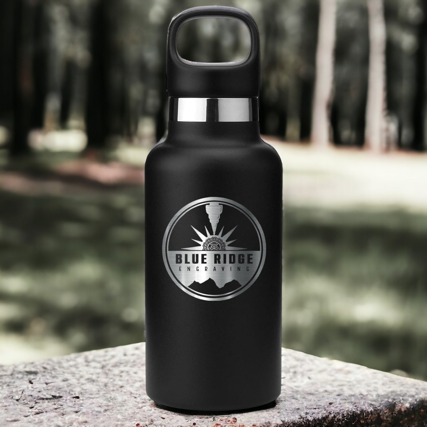 Personalized HYDRO CELL Stainless Steel Water Bottle, Laser Engraved Bottle with Straw & Standard Mouth Lids, 16oz, 20oz, 24oz, 32oz
