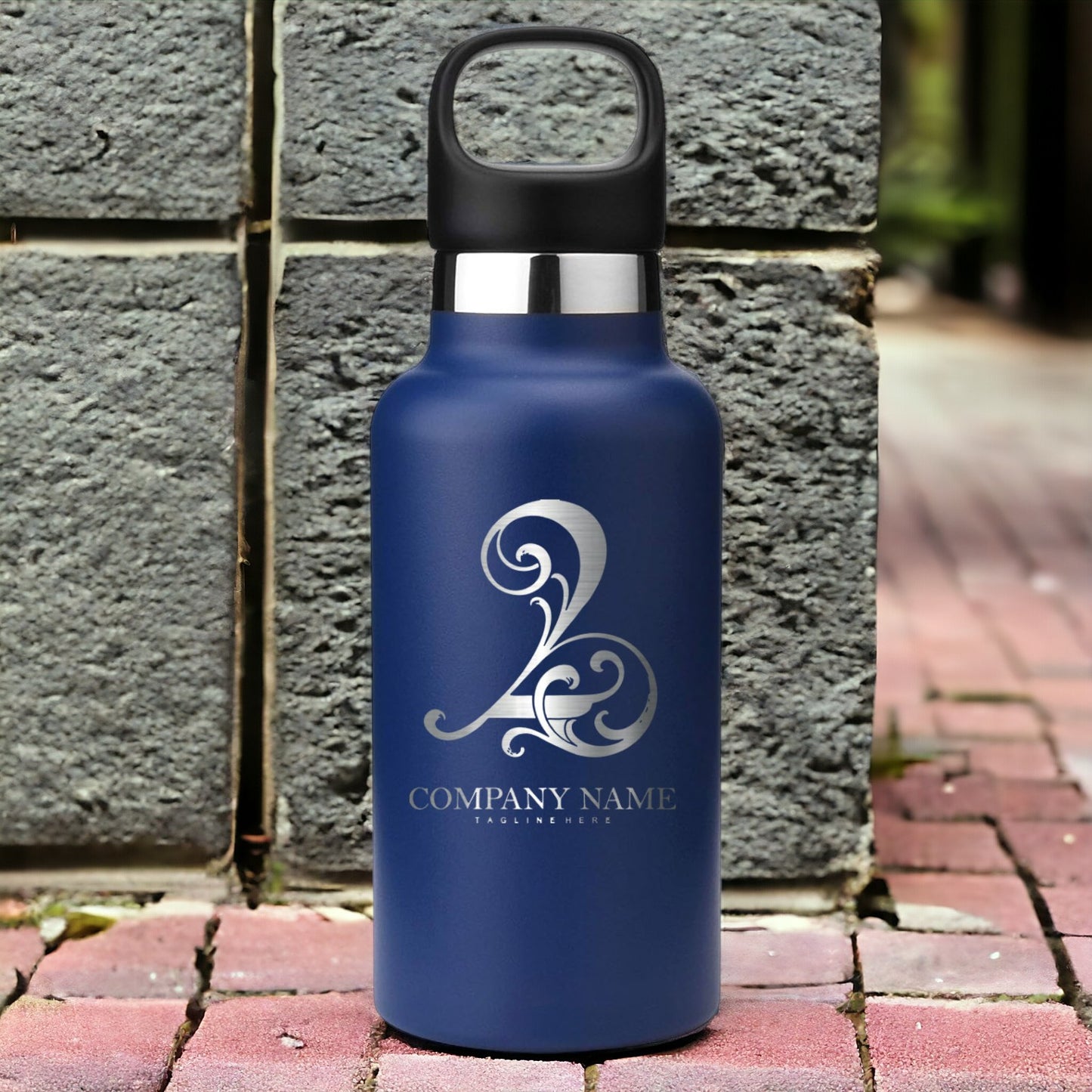 Personalized HYDRO CELL Stainless Steel Water Bottle, Laser Engraved Bottle with Straw & Standard Mouth Lids, 16oz, 20oz, 24oz, 32oz