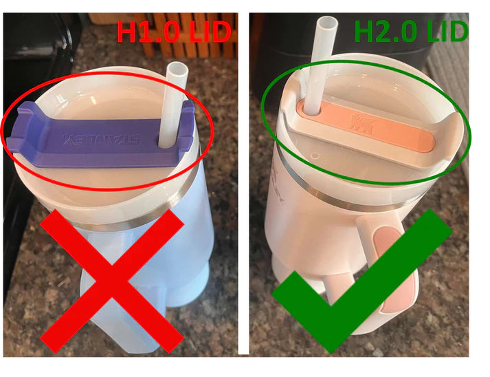 Personalized Stanley Tumbler Name Plate | Custom Stanley Cup Name Tag | Tumbler Accessories 20oz, 30oz, 40oz, Lid Topper, Acrylic Name Tag