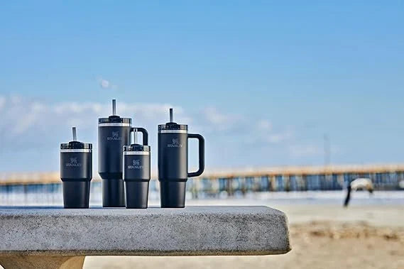 Stanley 30oz & 40oz Quencher H2.0 Stainless Steel Tumbler, Personalized Stainless Steel Tumbler, Laser Engraved Tumbler, Stanley Water Bottle
