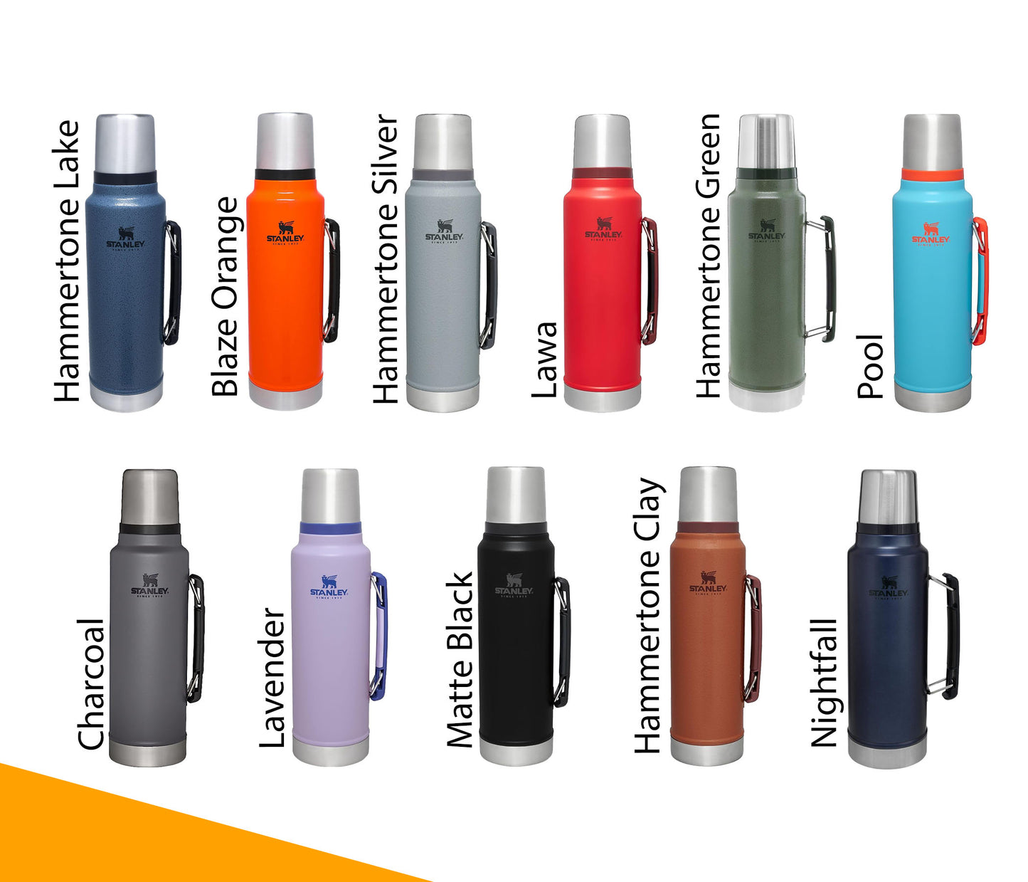 Stanley Wide Mouth Bottle Stainless Steel Bottle, Personalized Stainless Steel Bottle, Laser Engraved Bottle, 1.5QT