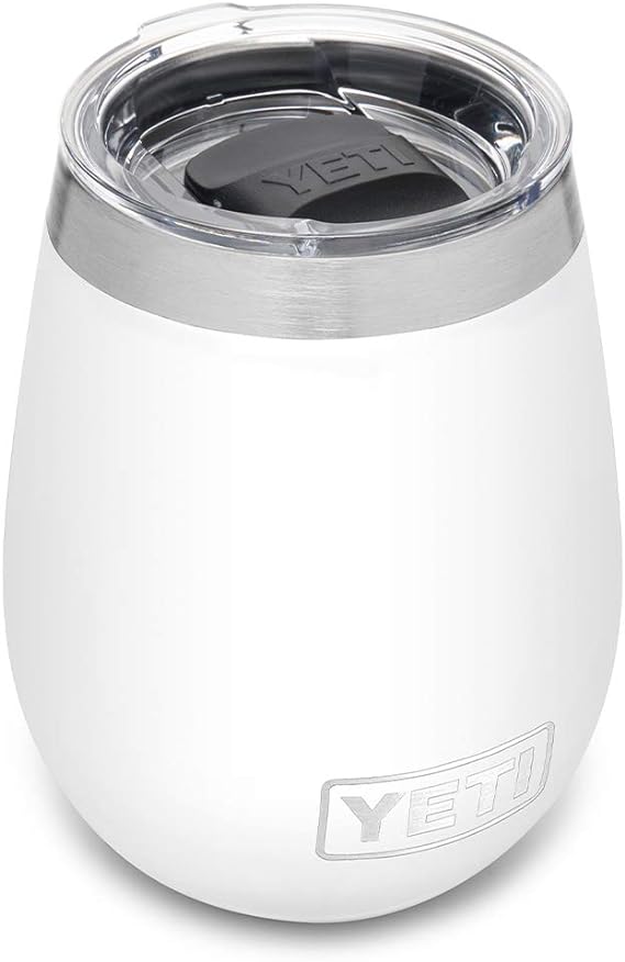 YETI Rambler Tumbler Stainless Steel, Personalized Stainless Steel Tumbler, Laser Engraved Tumbler, 10oz