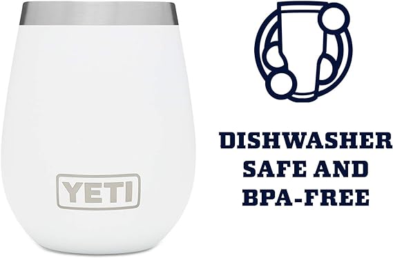 YETI Rambler Tumbler Stainless Steel, Personalized Stainless Steel Tumbler, Laser Engraved Tumbler, 10oz