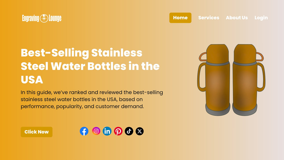 Best-Selling Stainless Steel Water Bottles in the USA