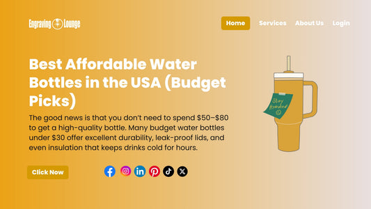 Best Affordable Water Bottles in the USA (Budget Picks)
