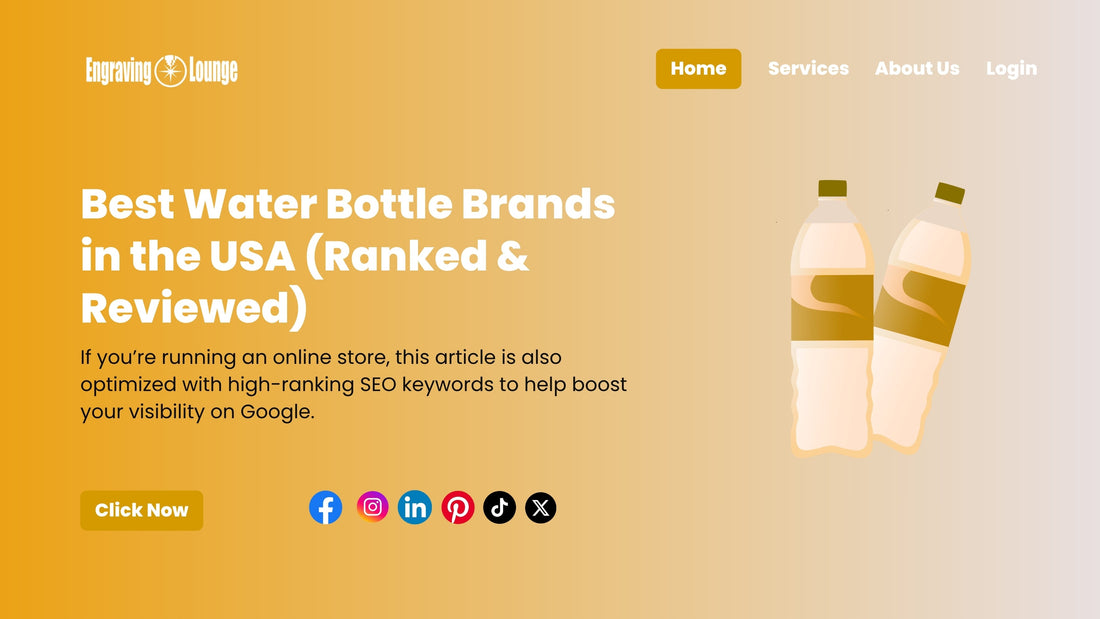 Best Water Bottle Brands in the USA (Ranked & Reviewed)