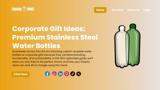 Corporate Gift Ideas: Premium Stainless Steel Water Bottles