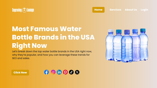 Most Famous Water Bottle Brands in the USA Right Now