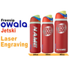 Owala Jetski Insulated Water Bottles, Personlized Stainless Steel Water Bottle, Laser Engrave Custom Water Bottle with Straw.