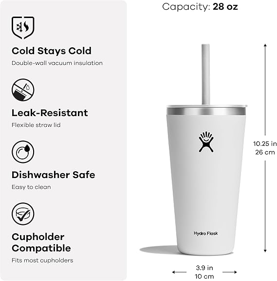 20oz, 28oz Hydro Flask Travel Tumbler, Personalized Stainless Steel Insulated Cup with Lid and Straw, Laser Engraved Tumbler for Cold Water and Drinks for Sports, School 2 engraving lounge