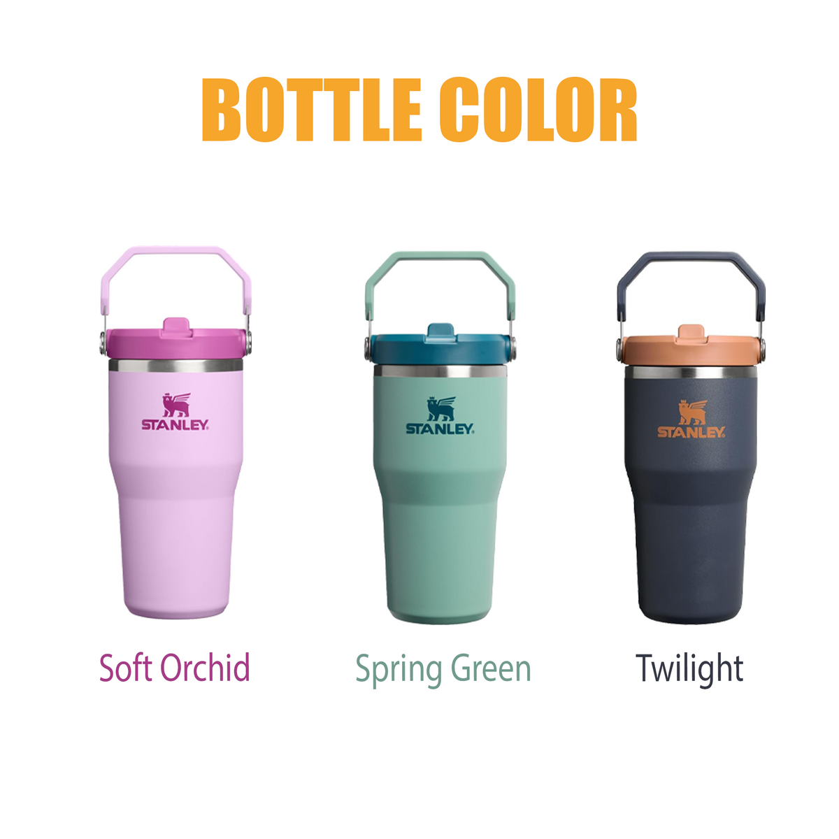 20oz Personalized Stanley IceFlow Stainless Steel Tumbler, Stanley Iceflow Custom Tumbler, Laser Engraved Travel Cup, Hydration, Camping. 3 engraving lounge