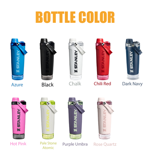 20oz Stanley Activate Shaker, Laser Engraved Stainless Steel Shaker with your Name & Logo Engraved, Best Gift, Christmas Gift 1 engraving lounge