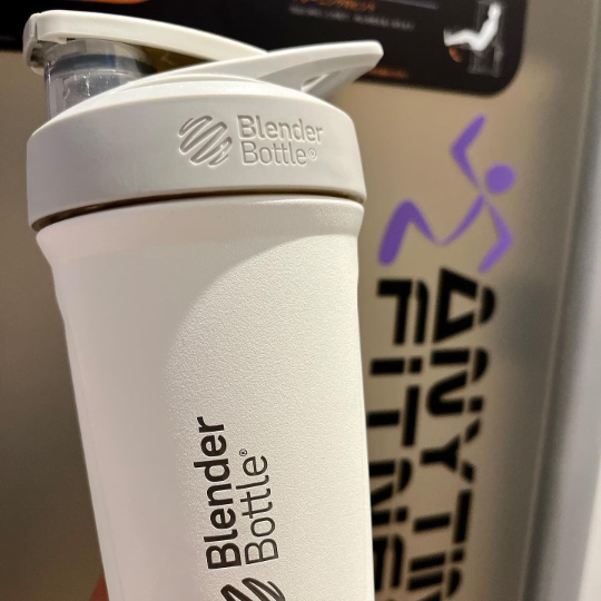 24oz Thermal Blender Bottle, Strada Flip Blender,  Double Walled 304,Personalized Stainless Steel Bottle, Laser Engrave Vacuum Flask