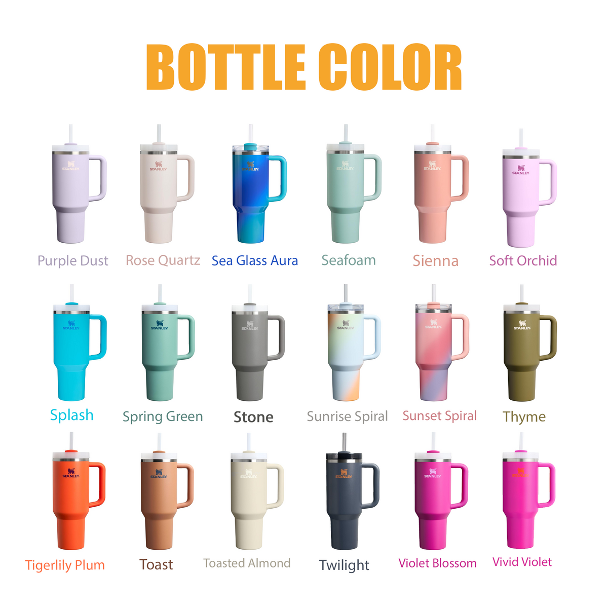 40oz Stanley Quencher H2.0 Strainless Steel Tumbler, Personalized Stainless Steel Tumbler, Laser Engraved Tumbler 3 engraving lounge