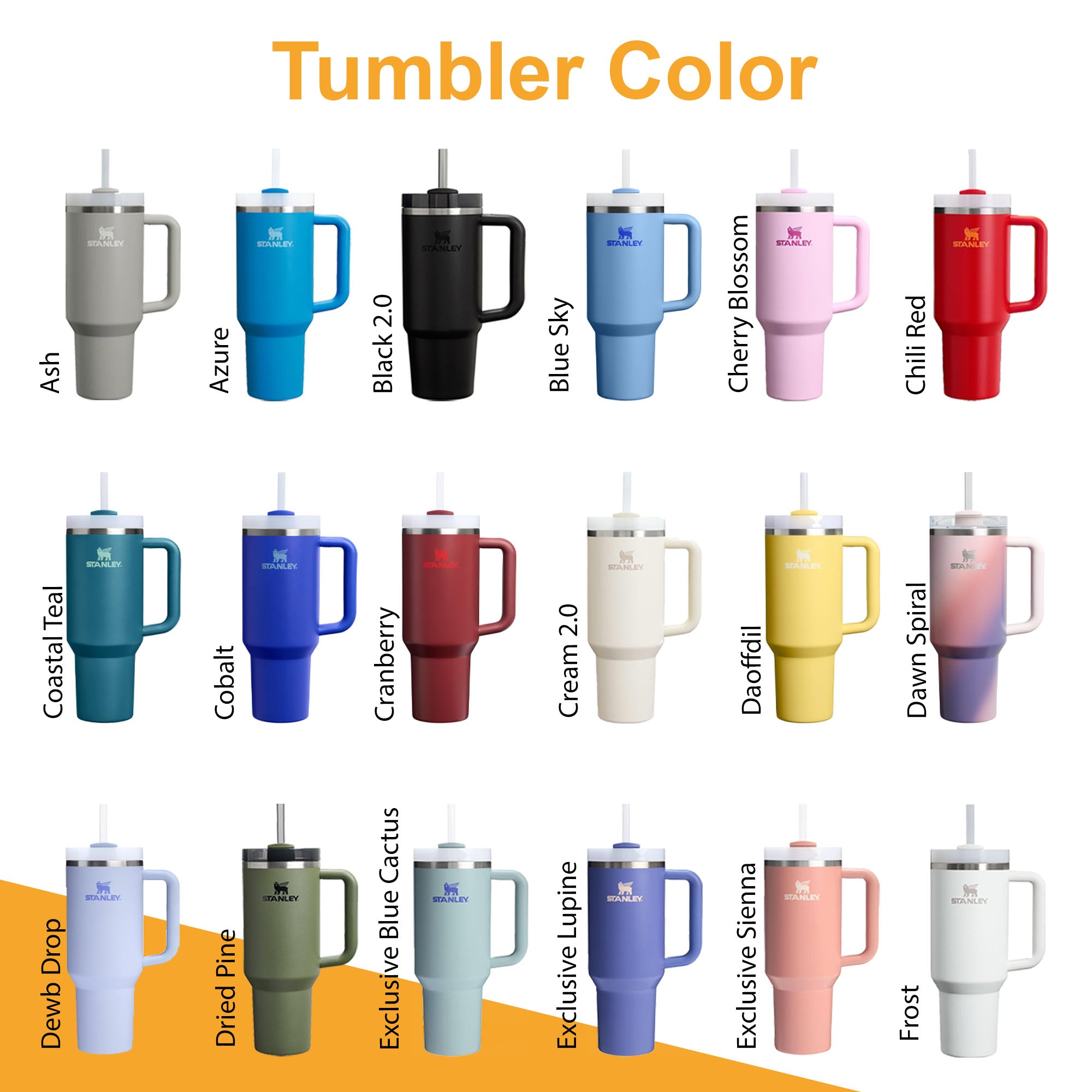 STANLEY QUENCHER H2.0 TUMBLER 2色セット 3 Amazon.com: STANLEY Quencher H2.0 Tumbler with Handle and Straw 30