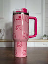 40oz Stanley Hello Kitty Laser Engraved Tumbler, Custom Tumbler with Straw and Lid in Different Colors