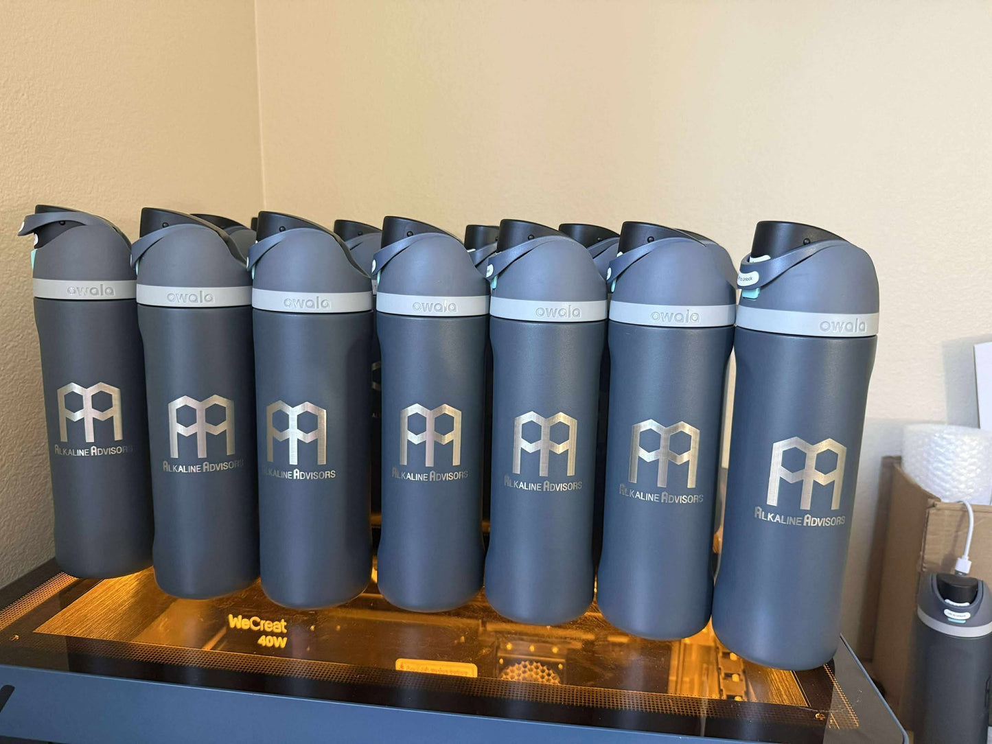 24oz Owala FreeSip Insulated Water Bottles | Laser Engraved Bottle, Name Owala Bottle, Logo Owala Bottle, Best For Travel, Sports, and Gym
