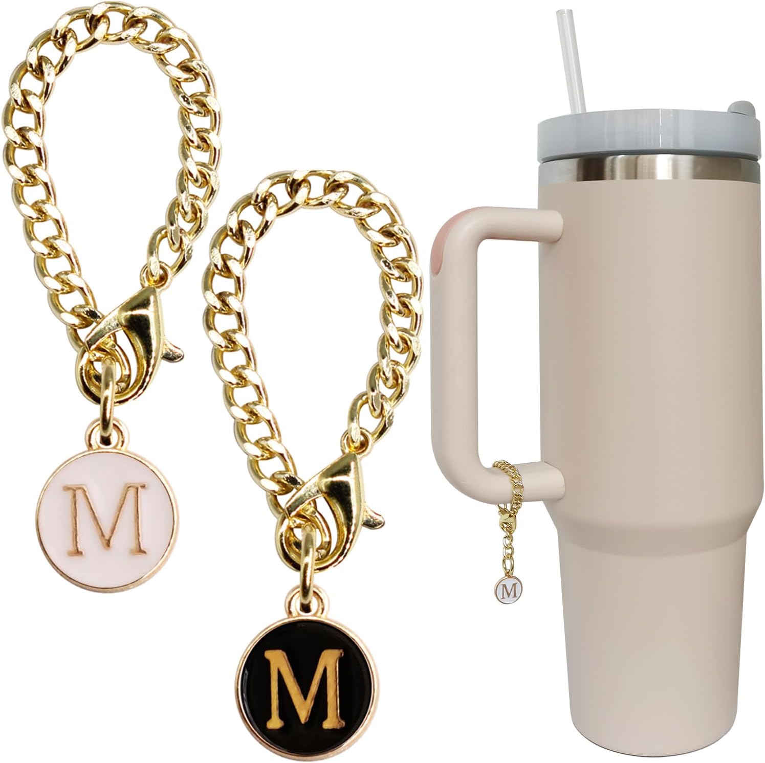 Charm For Stanley Cup | Stanley Accessories | Personalized Charm for Tumbler | Wine Glass Charm | Tumbler Handle Charm | Cup 40oz charm