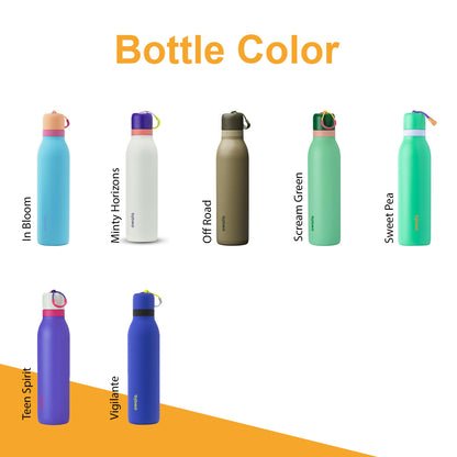 18oz, 24oz Owala FreeSip Twist Water Bottles | Laser Engraved Stainless Steel Water Bottle with Straw | Best For Travel, Sports and Gym.