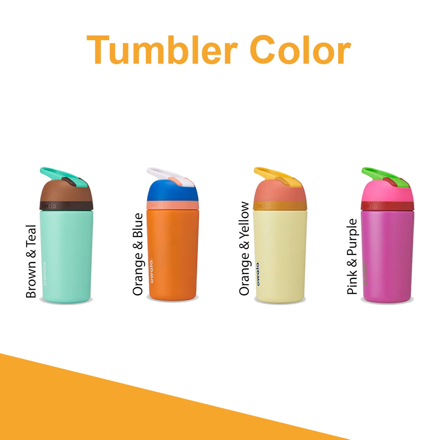 14oz Owala Kids Flips, Personalized Stainless Steel Water Bottle with Straw, Laser Engrave Insulated Water Bottles, Locking Lid Water Bottle.