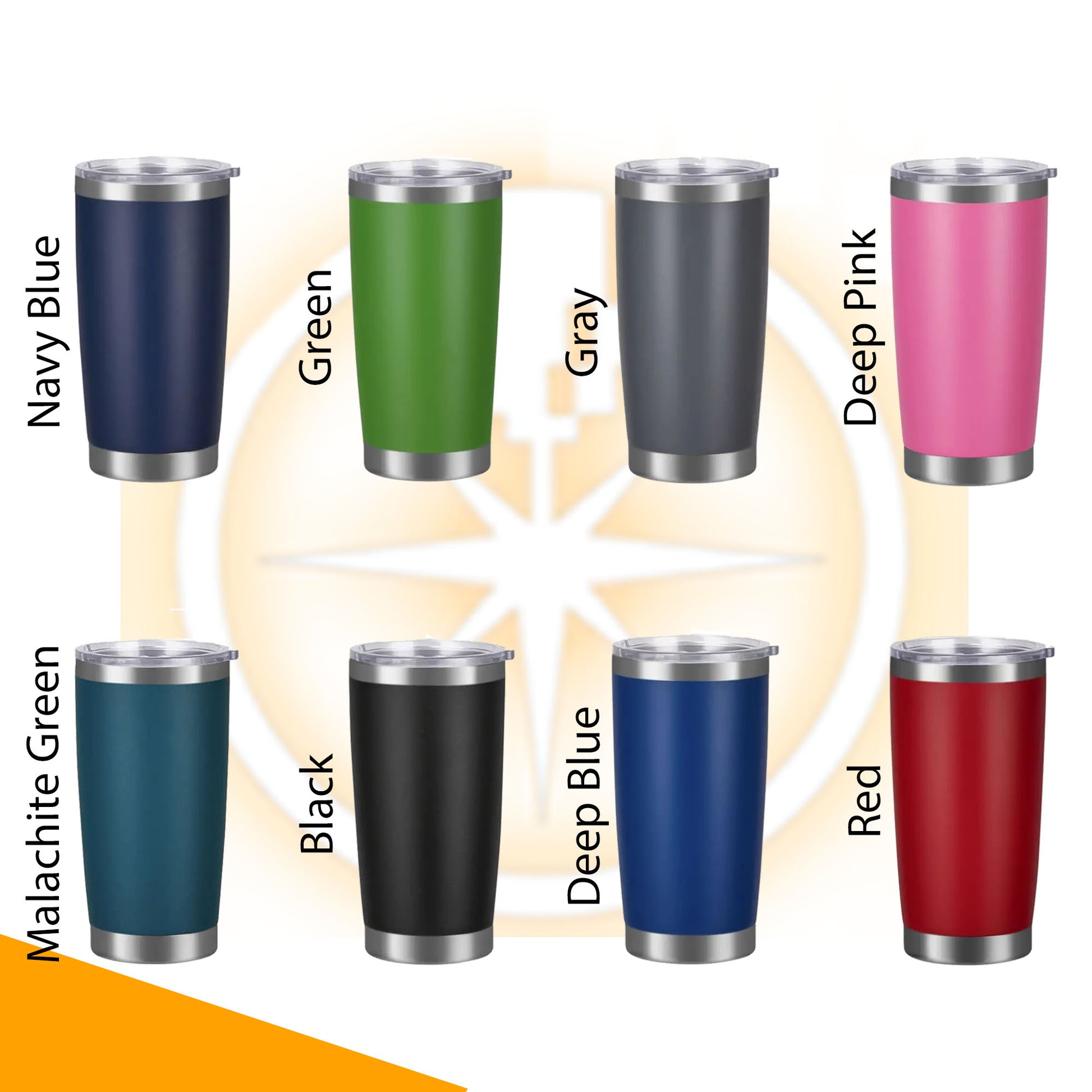 20oz Stainless Steel Thermal Mug - Vacuum Leakproof Water Bottle with Lid for Tea, Coffee - Insulated Drinkware for Hot and Cold Beverages - Engraving Lounge