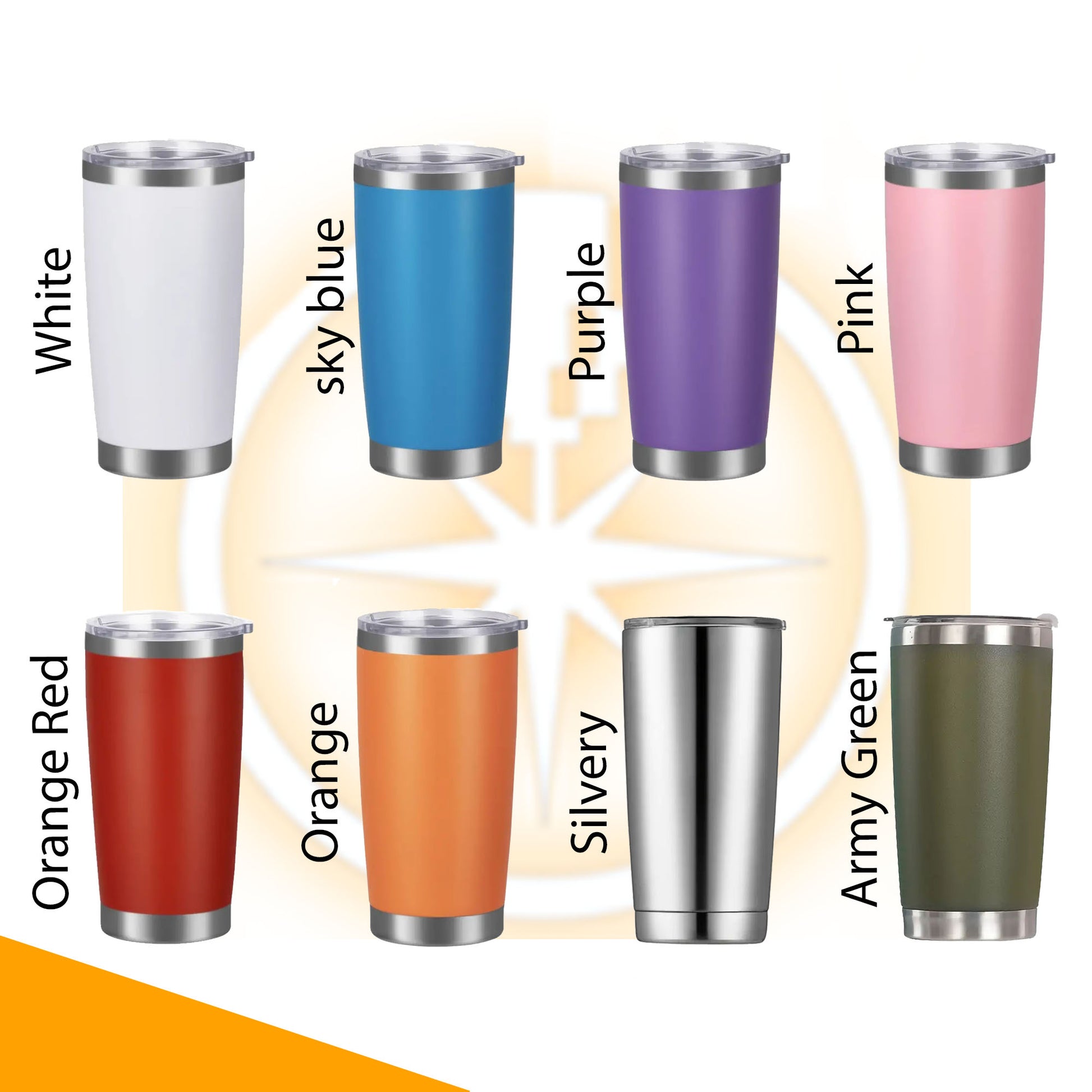 20oz Stainless Steel Thermal Mug - Vacuum Leakproof Water Bottle with Lid for Tea, Coffee - Insulated Drinkware for Hot and Cold Beverages - Engraving Lounge