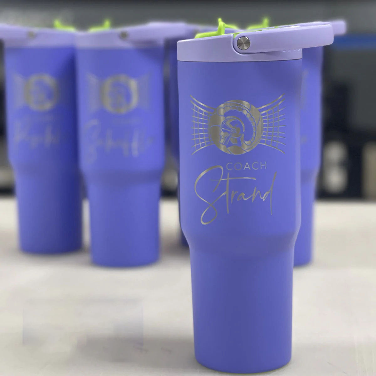 20oz, 32oz, 40oz Hydro Jug SportTumbler | Laser Engraved Stainless Steel Tumbler | Personalized Leakproof Tumbler with Rubber Base,Zengraved