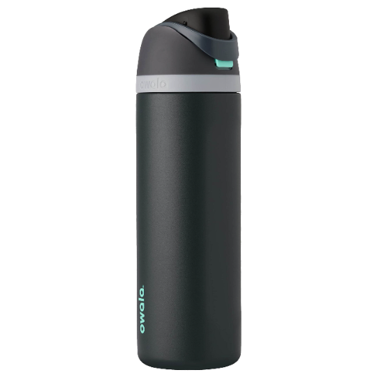 Owala Foggy Tide Insulated Water Bottles, Personlized Stainless Steel Water Bottle, Laser Engrave Custom Water Bottle with Straw.