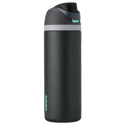 Owala Foggy Tide Insulated Water Bottles, Personlized Stainless Steel Water Bottle, Laser Engrave Custom Water Bottle with Straw.