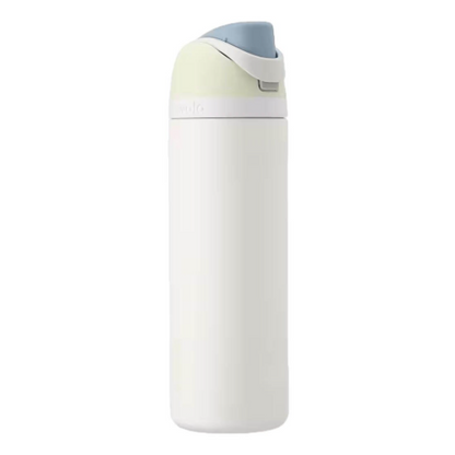 Owala Iced Breeze Insulated Water Bottles, Personlized Stainless Steel Water Bottle, Laser Engrave Custom Water Bottle with Straw.