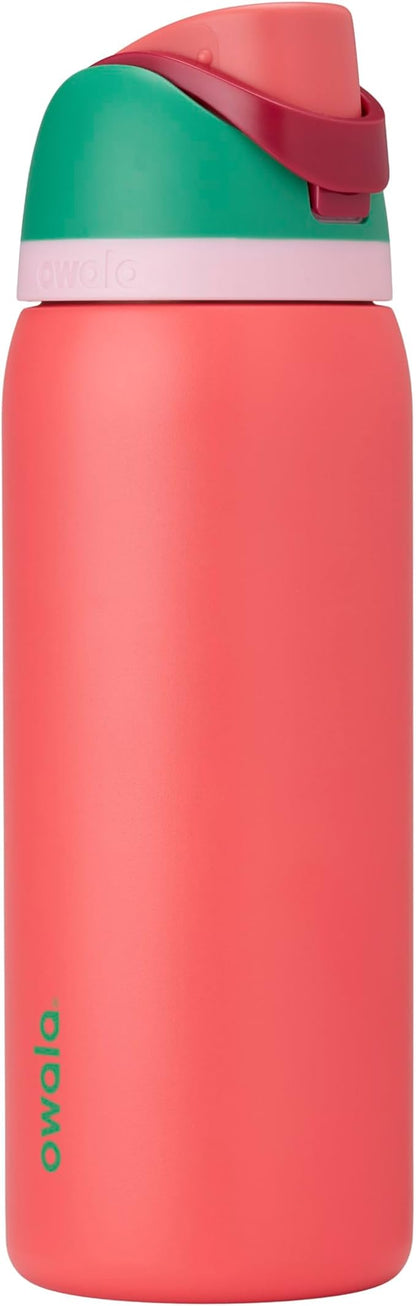 Owala Strawberry Field Color Freesip Water Bottles, Laser Engraved Owala, Custom Logo Bottle, Children Water Bottle 8 engraving lounge