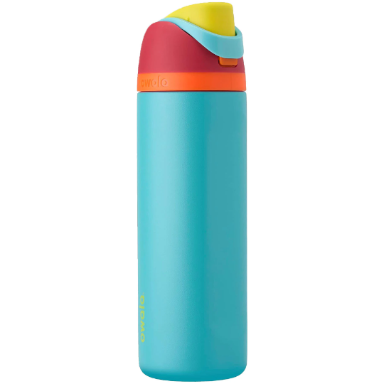 Owala Summer Sweetness Insulated Water Bottles, Personlized Stainless Steel Water Bottle, Laser Engrave Custom Water Bottle with Straw.