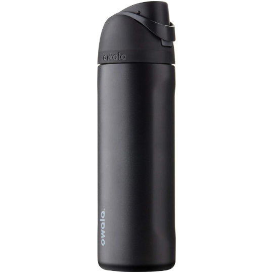 Owala Very Very Dark Color Insulated Water Bottles, Personlized Stainless Steel Water Bottle, Laser Engrave Custom Water Bottle with Straw.