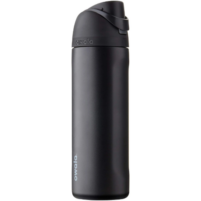 Owala Very Very Dark Color Insulated Water Bottles, Personlized Stainless Steel Water Bottle, Laser Engrave Custom Water Bottle with Straw.