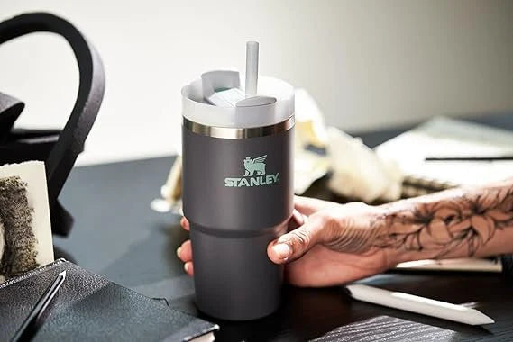 Personalized 20oz Stanley Quencher Tumbler, Custom Stainless Steel Cup, Name Engraved Tumbler, Double Wall Insulated Cup, Hot Mug With Straw 10 engraving lounge