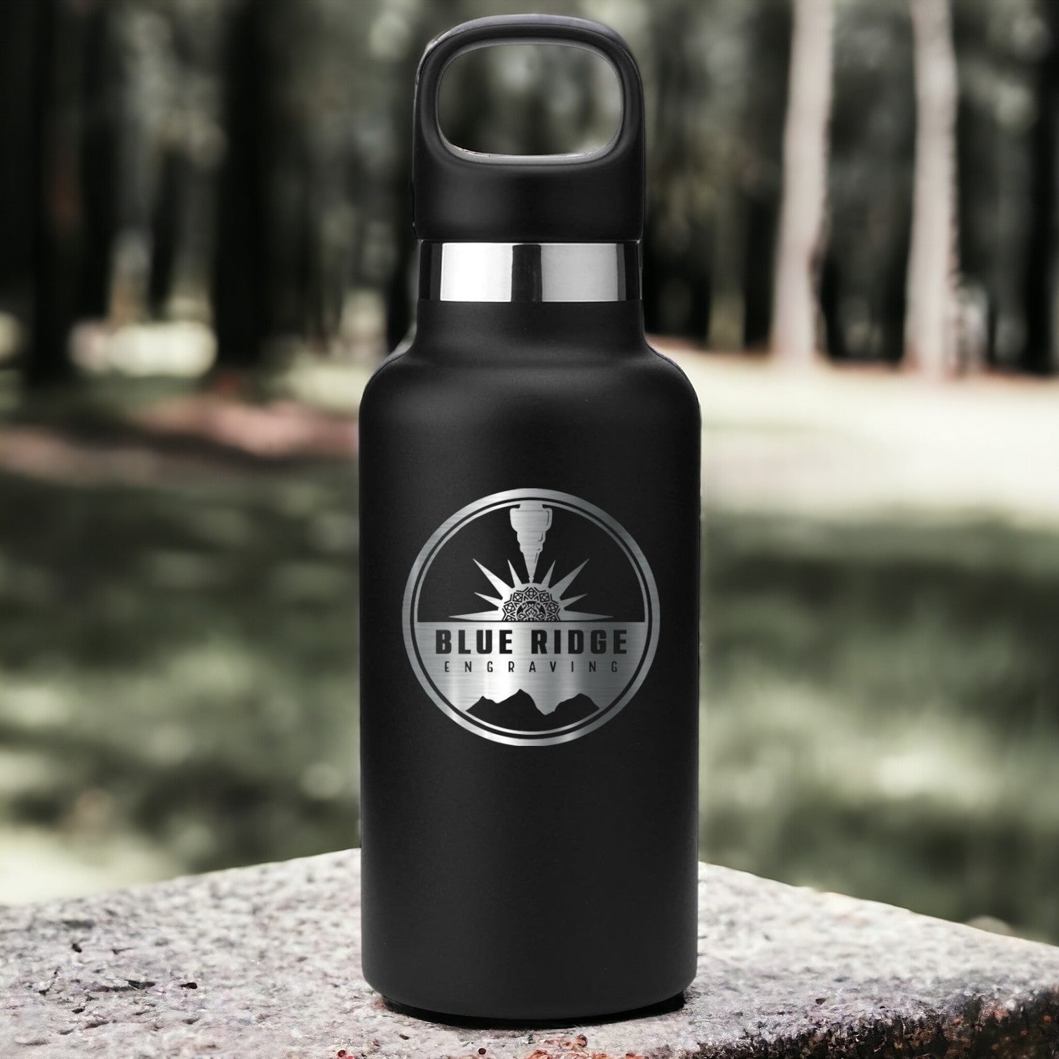 Personalized HYDRO CELL Stainless Steel Water Bottle, Laser Engraved Bottle with Straw & Standard Mouth Lids, 16oz, 20oz, 24oz, 32oz