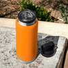 Personalized King Crab Color YETI Rambler Stainless Steel Bottle, Vacuum Insulated Custom Bottle, Laser Engraved Bottle in Different Size