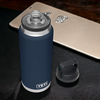 Personalized Navy Color YETI Rambler Stainless Steel Bottle, Vacuum Insulated Custom Bottle, Laser Engraved Bottle in Different Size