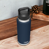Personalized Navy Color YETI Rambler Stainless Steel Bottle, Vacuum Insulated Custom Bottle, Laser Engraved Bottle in Different Size