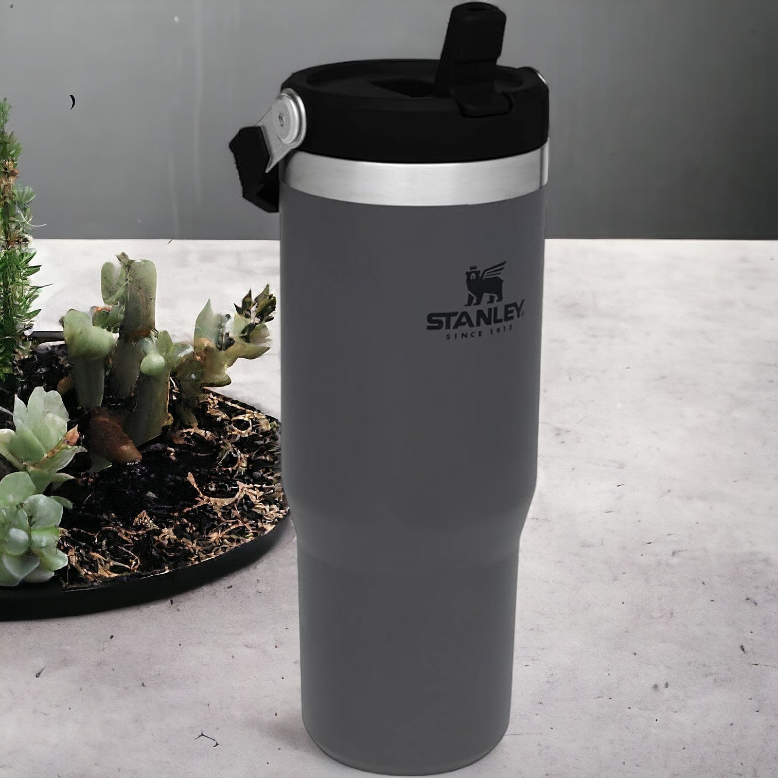 Stanley IceFlow Stainless Steel Tumbler, Personalized Stainless Steel Tumbler, Laser Engraved Tumbler, 20oz,30oz.