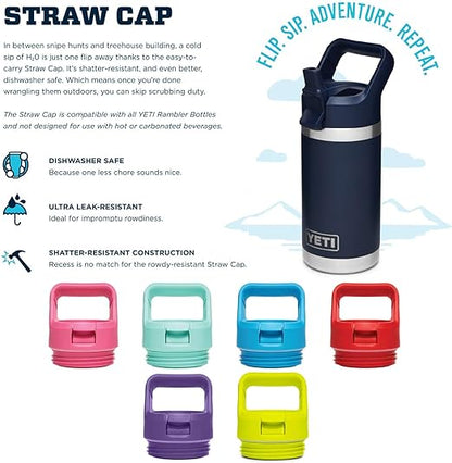 YETI Rambler Jr. 12oz Kids Bottle, Personalized Vacuum Insulated Bottle, Laser Engraved Custom Water Bottle with Straw Cap, Drinkware 10 engraving lounge