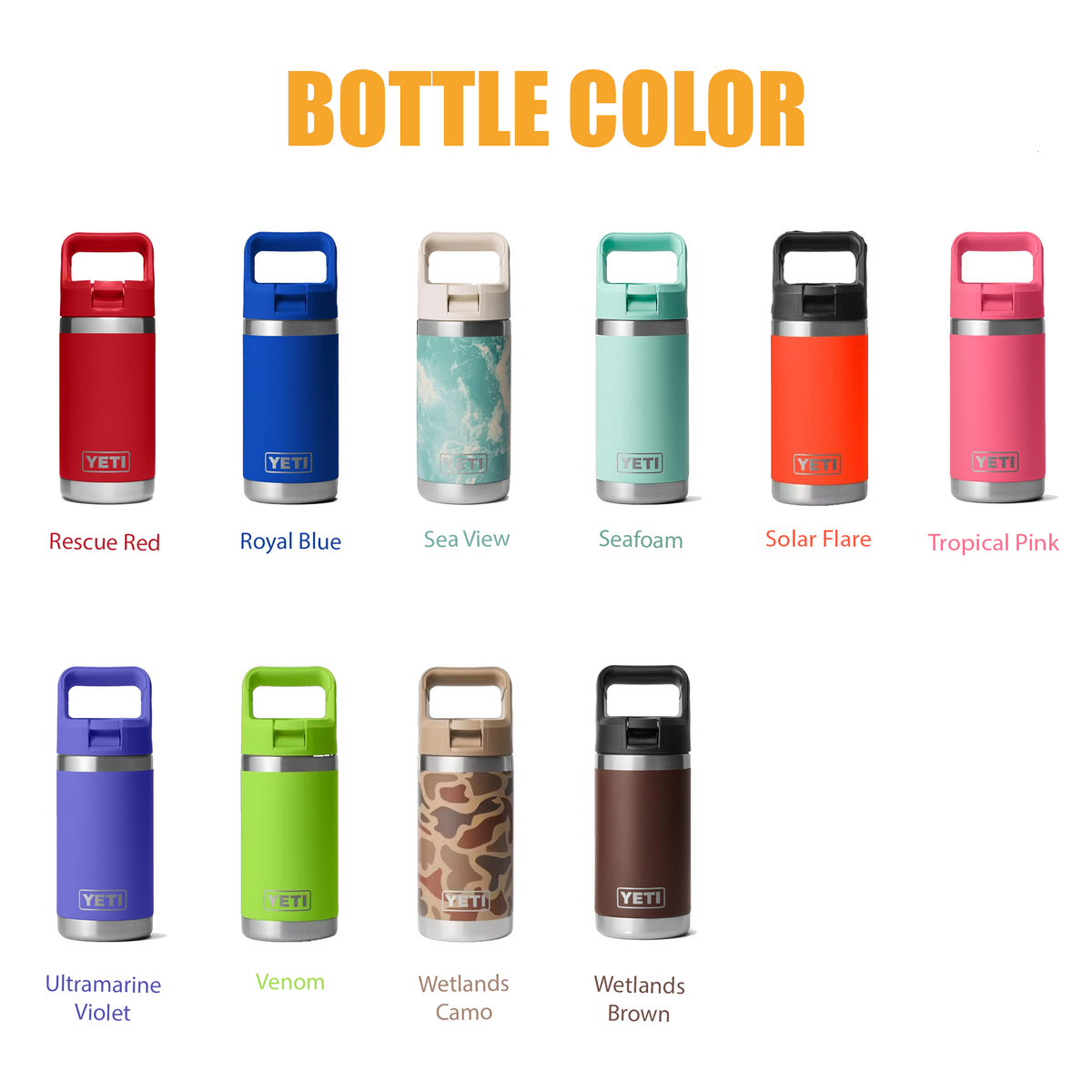 YETI Rambler Jr. 12oz Kids Bottle, Personalized Vacuum Insulated Bottle, Laser Engraved Custom Water Bottle with Straw Cap, Drinkware 2 engraving lounge