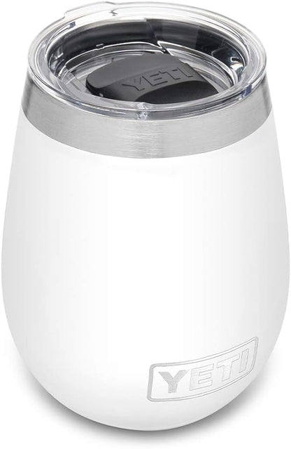 YETI Rambler Tumbler Stainless Steel, Personalized Stainless Steel Tumbler, Laser Engraved Tumbler, 10oz