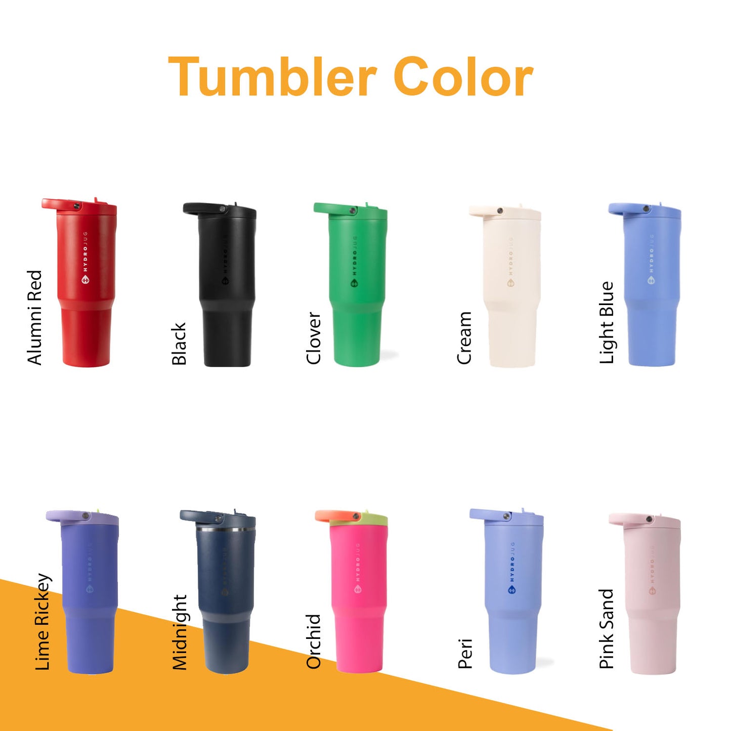 20oz, 32oz, 40oz Hydro Jug SportTumbler | Laser Engraved Stainless Steel Tumbler | Personalized Leakproof Tumbler with Rubber Base,Zengraved